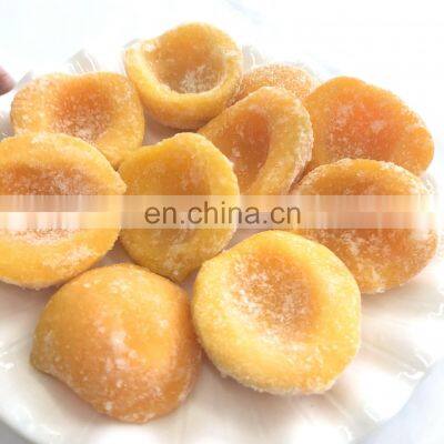 Crop 2020 Variety 28 Jintong 83 Guanwu GoldenKing Freestone Halve Cut Frozen Peaches Yellow Peach