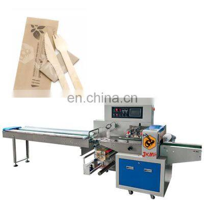 Automatic Disposable Tableware Set Packing Machine for Napkin Knife Fork Packing Machine