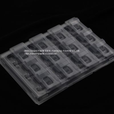 transparent PET plastic blister trays vacuum forming blister packaging