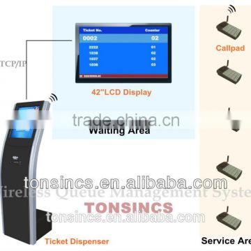 Complete Bank/Hospital/Consulate/Telecom Wireless Queue System