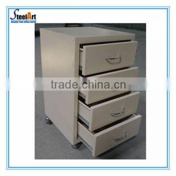 High quality steel mobile cabinet under desk