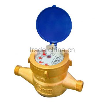 Brass body water meter