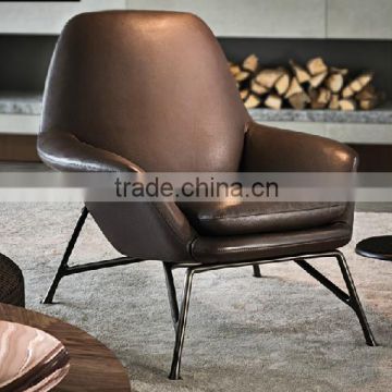 2016 Hot Sale Good Quality Fashion Leather Single Leisure Chair for Living Room
