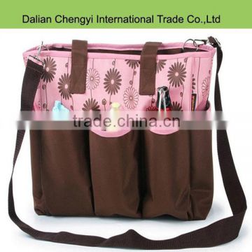 High quality wholesale classic diaper Bags with bottle holder