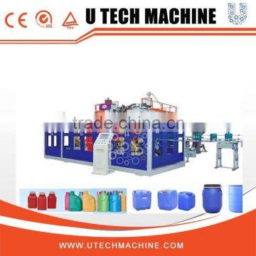 Automatic extrusion blow molding machine