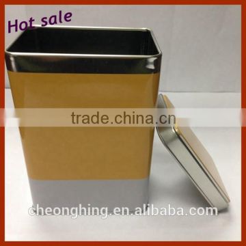 High quality rectangular storage tin can and box