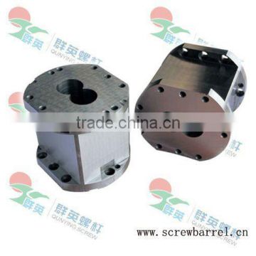 assembled machine screw/barrel for injection moulding machine