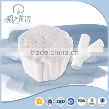 100% pure Fabric Materials cotton rolls dental