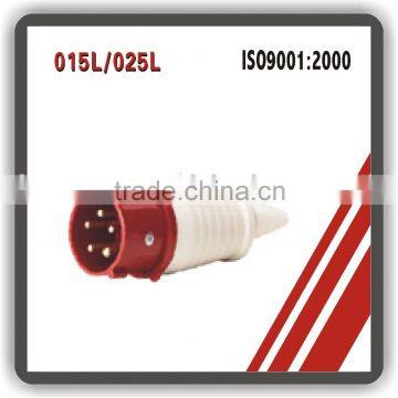 industrial plug/16A plug/3P+N+E plug/220~380V multiple plug socket