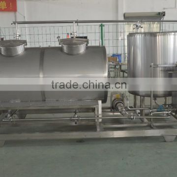 Automatic food sanitary stainless steel CIP clean in place machine