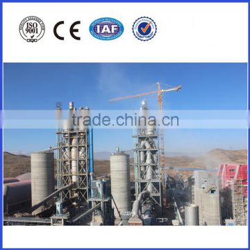 Professional dry process cement plant construction project with low cost