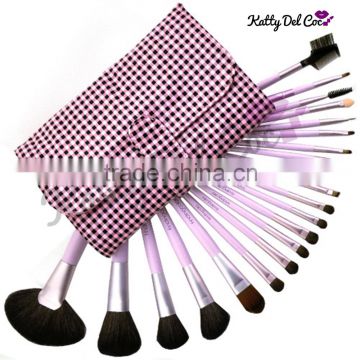 Luxury 21pcs makeup brush goat hair for beauty use with Cosmetic Bag                        
                                                                                Supplier's Choice