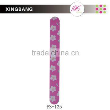 wholesale salon nail file, manicure tools with flower design, trimmed nail tools