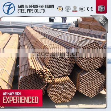 round metal carbon ERW steel pipe