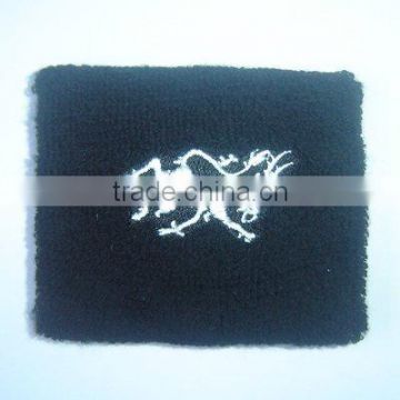 elastic wrist band with embroidery logo