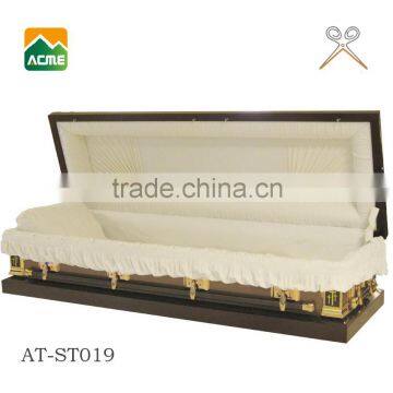 luxury china metal casket supplier