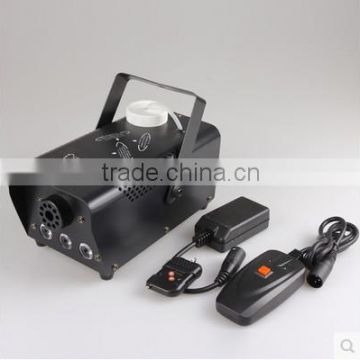 New design 400W mini LED fog machine with wired and remote control