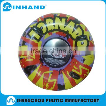EU/EN71 approved non-phathalate pvc Inflatable towable Snow tube /single winter water tube sports