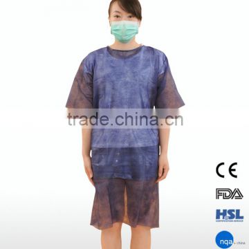 Dark Blue Polypropylene Medical Hospital Gowns for Sales