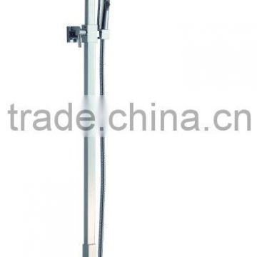 bathroom accessory hand shower set sliding bar shower mixer With Brass Slide Bar wall mounted thermostatic bath shower mixer
