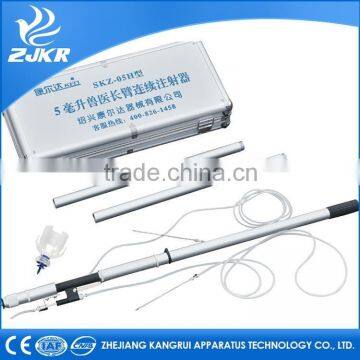 New Products animal Treatment 5ml Long Veterinary handle Continuous Automatic Syinge