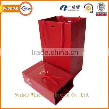 wholesale color printing style paper gift bag