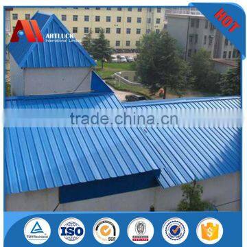 color painted corrugated steel roofing sheets