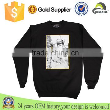 Wholesale Custom logo cheap crewneck sweatshirt