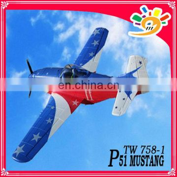 1.4m 2.4G EPO warbird P51 Mustang TW758-1 electric hobby Brushless airplane rc model rc glider
