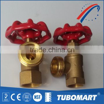 China supplier 2 way brass water stop valve CE AGA watermark certificated