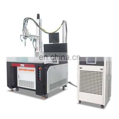 4 Axis Automatic Continuous Fiber Laser Welding Machine CNC Laser Welding Systems For Door Handle