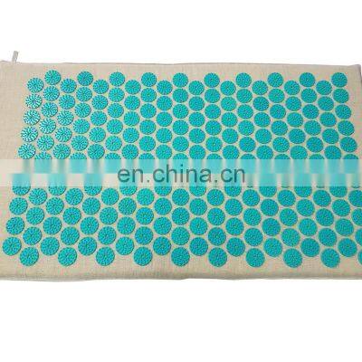 New designed high quality Round ABS plastic acupressure yoga spike mat