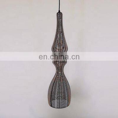 Modern New Lampe Golden Long arc type Metal Chandelier Ball Wire Rough Decoration Hanging Pendant Lighting