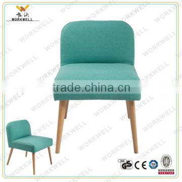 WorkWell high quality dining indoor chair with Rubber wood legs Kw-D4048
