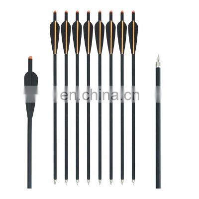 Hunting Shooting ID5.2mm  Accessories Steel Tip Point Pure Carbon Crossbow bow and arrow Collodion