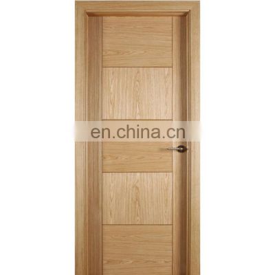 Luxury interior wood door single leaf flush door