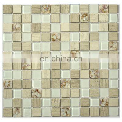 moraccan high quality self adhesive shower outdoor gold marble look stone mosaic wall bathroom tile 2022 supplies