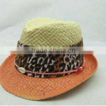 hats for children with leopard print