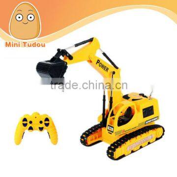 8 CH RC Crawler Excavator with light and music