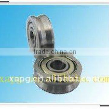Nonstandard Bearing with V Groove,Available in Rubber-seal, Shield, N, and NR Types