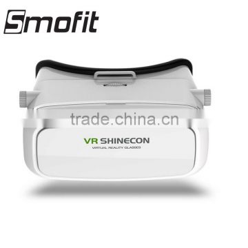 2016 idea products 3d VR glasses VR Shinecon sex video vr box virtual reality glasses wholesale alibaba