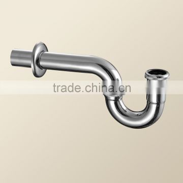 Contemporary Good Quality Chrome Brass Drain Pipe FF033