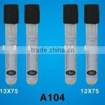 Sodium citrate tube 1:9