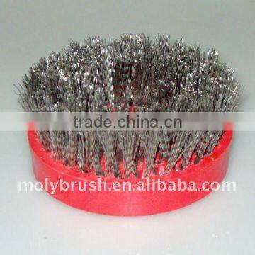 Diam.100mm stainless steel disc brush