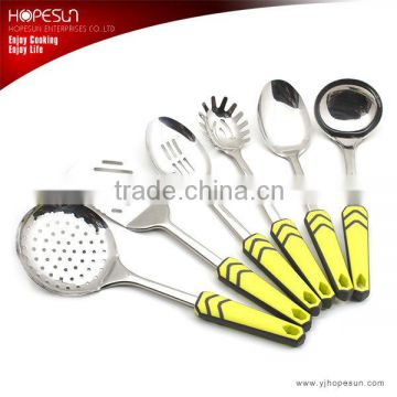 New design modern kitchenware stainless steel kitchen cooking utensils set