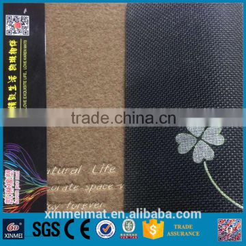 Embroidery waterproof carpet protector mat