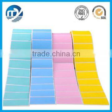 Self-adhesive private label sticker in roll