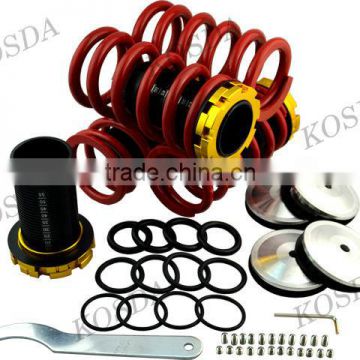 Car Air Suspension Kit Coil Over Shocks Coilover Lowering Coil Spring