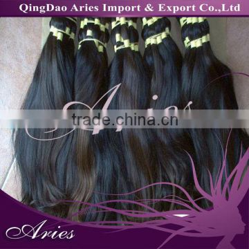 dyeable virgin unprocessed brazilian bulk hair extensions without weft