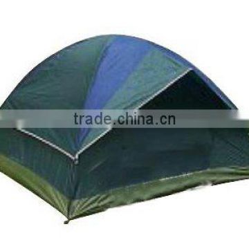 Double Layer Family Outdoor Camping Tent For 4 Person